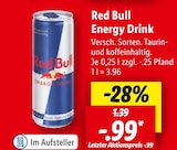 Energy Drink von Red Bull im aktuellen Lidl Prospekt