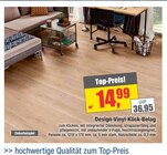 Design-Vinyl-Klick-Belag bei Christian Scheffer Heimtex-Fachmarkt e.K. im Prospekt "" für 14,99 €