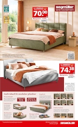 Segmüller Polsterbett im Prospekt 
