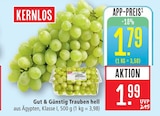 Trauben hell im Angebot bei Marktkauf in Friedrichshafen Trauben hell Angebote von Gut & Günstig bei Marktkauf Friedrichshafen für 1,79 €