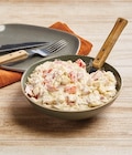 Piémontaise au jambon ou mini penne tomate mozzarella ou pommes de terre au thon ciboulette - Super U à Mulhouse Piémontaise au jambon ou mini penne tomate mozzarella ou pommes de terre au thon ciboulette en promo chez Super U Mulhouse à 5,50 €