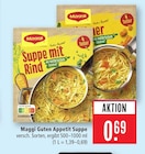 Guten Appetit Suppe mit Rind Angebote von Maggi bei Marktkauf Heidenheim für 0,69 €