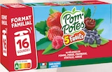 Compotes gourdes sans sucres ajoutés 5 fruits rouges - POM'POTES en promo chez Intermarché Hyper Compotes gourdes sans sucres ajoutés 5 fruits rouges - POM'POTES dans le catalogue Intermarché Hyper