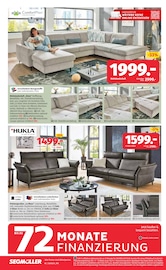 Aktueller Segmüller Prospekt mit Sofa, "Zum Glück gibt´s Segmüller", Seite 4