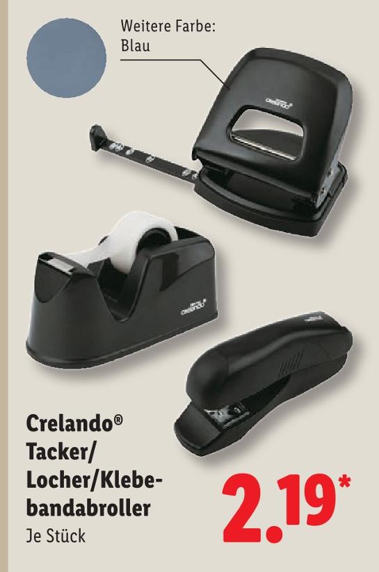 Tacker/Locher/Klebebandroller