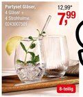 Partyset Gläser Angebote bei Opti-Wohnwelt Gifhorn für 7,99 €