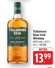 Irish Whiskey Angebote von Tullamore D.E.W. bei E center Offenburg für 13,99 €