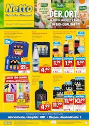 Aktueller Netto Marken-Discount Discounter Prospekt in Nörvenich und Umgebung, "DER ORT, AN DEM DU IMMER AUSGEZEICHNETE PREISE FINDEST." mit 2 Seiten, 27.04.2026 - 02.05.2026