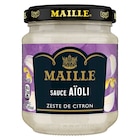 Sauce Aïoli - MAILLE en promo chez Carrefour Antony à 2,20 €