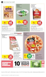 Promos Pizza dans le catalogue "34% EN AVANTAGE CARTE" de Intermarché Super Pizza en promo dans le catalogue Intermarché Super à la page 10