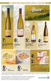 Promos Vin Alsace dans le catalogue "L'arrivage de la semaine" de E.Leclerc à la page 23