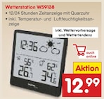 Wetterstation WS9138 im Netto Marken-Discount Prospekt Wetterstation WS9138 von im aktuellen Netto Marken-Discount Prospekt für 12,99 €