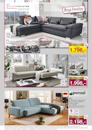 Möbel Inhofer Sofa im Prospekt 