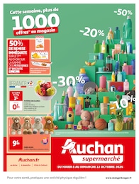 Prospectus Auchan Supermarché à Bugeat, "Chaque semaine, plus de 1000 offres en magasin", 28 pages, 08/10/2024 - 13/10/2024