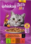 Tasty Mix oder Gemischte Auswahl Katzennahrung von Whiskas im aktuellen REWE Prospekt