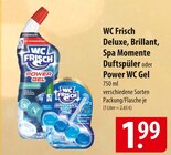 WC Frisch Deluxe, Brillant, Spa Momente Duftspüler oder Power WC Gel Angebote bei famila Nordost Celle für 1,99 €