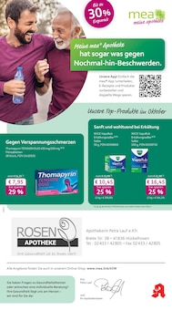 mea - meine apotheke Prospekt Unsere September-Angebote mit 4 Seiten
