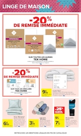 Couette en promo dans le catalogue Carrefour à la page 88