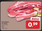 Aktuelle Schweinefleisch Angebote bei Markant Nordwest in Bremerhaven Aktuelles Dicke Rippe am Stück Angebot bei Markant Nordwest in Bremerhaven ab 0,59 €