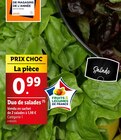 Duo de salades dans le catalogue Lidl