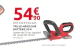 Promo Taille-haies sur batterie 20 v à 54,90 € dans le catalogue Mr. Bricolage à Gisors