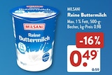 ALDI SÜD Ergolding - Reine Buttermilch Angebot im Prospekt Reine Buttermilch bei ALDI SÜD im Ergolding Prospekt für 0,49 €