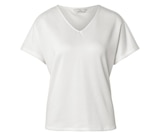 Strukturiertes Shirt, weiß bei Tchibo im Supermarkt im Prospekt "" für 14,99 €
