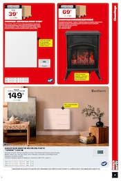 Promotion Radiateur Inertie dans le prospectus Brico Dépôt, valable du 28/11/2025 au 24/12/2025 Promo Radiateur Inertie dans le catalogue Brico Dépôt du moment à la page 9