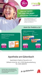 mea - meine apotheke Prospekt für Neubrandenburg mit 4 Seiten mea - meine apotheke Prospekt für Neubrandenburg: "Unsere Juli-Angebote", 4 Seiten, 01.07.2026 - 31.07.2026