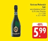 EDEKA Lohr - Sekt Angebot im Prospekt Sekt bei EDEKA im Lohr Prospekt für 5,99 €