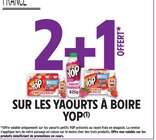 2+1 offert sur les yaourts à boire YOP à Intermarché Contact dans Brunehamel 2+1 offert sur les yaourts à boire YOP à Intermarché Contact dans Brunehamel