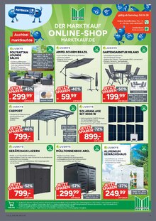 Gartensitzmöbel im Marktkauf Prospekt "AUSWAHL RIESIG, PREISE NIEDRIG" mit 44 Seiten (Leipzig)