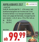 Aufblasbares Zelt EasyFlow Größe M Angebote von Juskys bei Marktkauf Detmold für 99,99 €