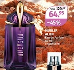 ALIEN im Angebot bei Müller in Mettmann ALIEN Angebote von MUGLER bei Müller Mettmann für 64,95 €