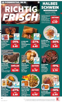 Steak im Kaufland Prospekt "Hier bin ich richtig" mit 80 Seiten (Wiesbaden)