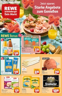 Aktueller REWE Prospekt "Dein Markt" Aktueller REWE Prospekt
