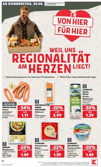 Milch im aktuellen Kaufland Prospekt (Freiburg (Breisgau)) Milch im Kaufland Prospekt "Hier bin ich richtig" mit 63 Seiten (Freiburg (Breisgau))