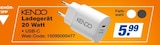 Ladegerät 20 Watt im Angebot bei expert TeVi in Nürnberg Ladegerät 20 Watt Angebote von Kendo bei expert TeVi Nürnberg für 5,99 €