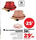 Set 5 pièces Colorama - Menastyl - Super U à Levallois-Perret Set 5 pièces Colorama - Menastyl en promo chez Super U Levallois-Perret à 29,99 €