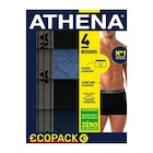 Boxers homme "basic coton" - ATHENA en promo chez Carrefour Boxers homme "basic coton" - ATHENA dans le catalogue Carrefour