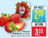 Erdbeeren Angebote von SanLucar bei Marktkauf Konstanz für 2,99 €