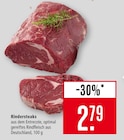 Marktkauf Freiburg - Rindersteaks Angebot im Prospekt Rindersteaks bei Marktkauf im Freiburg Prospekt für 2,79 €