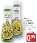 Cremfine zum Kochen 7% Fett Angebote von Rama bei E center Aalen für 0,99 €