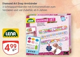 Diamond Art Snap Armbänder im Angebot bei GLOBUS in Speyer Diamond Art Snap Armbänder Angebote von LENA bei GLOBUS Speyer für 4,99 €