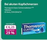 mea - meine apotheke - Thomapyrin Classic Schmerztabletten Angebot im Prospekt Thomapyrin Classic Schmerztabletten bei mea - meine apotheke im Prospekt "" für 6,25 €