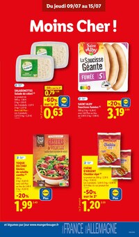 Catalogue Lidl, 09/07/2026 - 15/07/2026, Au coeur de nos régions !, 68 pages Prospectus Lidl en cours, "Au coeur de nos régions !", 68 pages