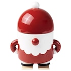 Dose mit Deckel Weihnachtsmann rot von VINTERFINT im aktuellen IKEA Prospekt für 14,99 €