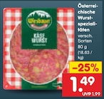 Aktuelles Österreichische Wurstspezialitäten Angebot bei Netto Marken-Discount in Hildesheim ab 1,49 €