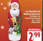 Weihnachtsmann von GUT&GÜNSTIG für 2,99 € bei EDEKA im Angebot Weihnachtsmann von GUT&GÜNSTIG im aktuellen EDEKA Prospekt