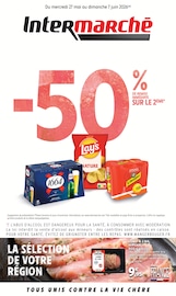 Catalogue Supermarchés Intermarché Contact en cours à Camarès et alentours, "-50% DE REMISE IMMÉDIATE SUR LE 2ÈME", 28 pages, 27/05/2026 - 07/06/2026